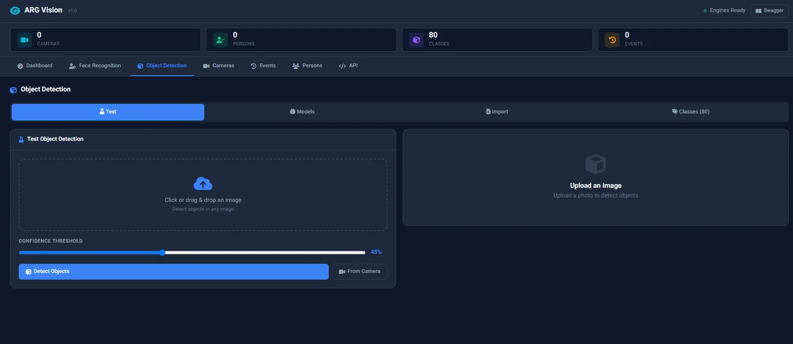 ArgVision visual-recognition workspace