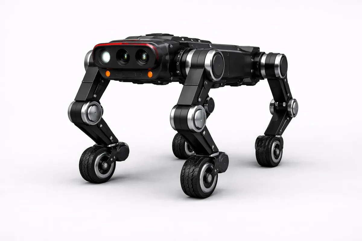Scout Pro product visualization from the robotics family