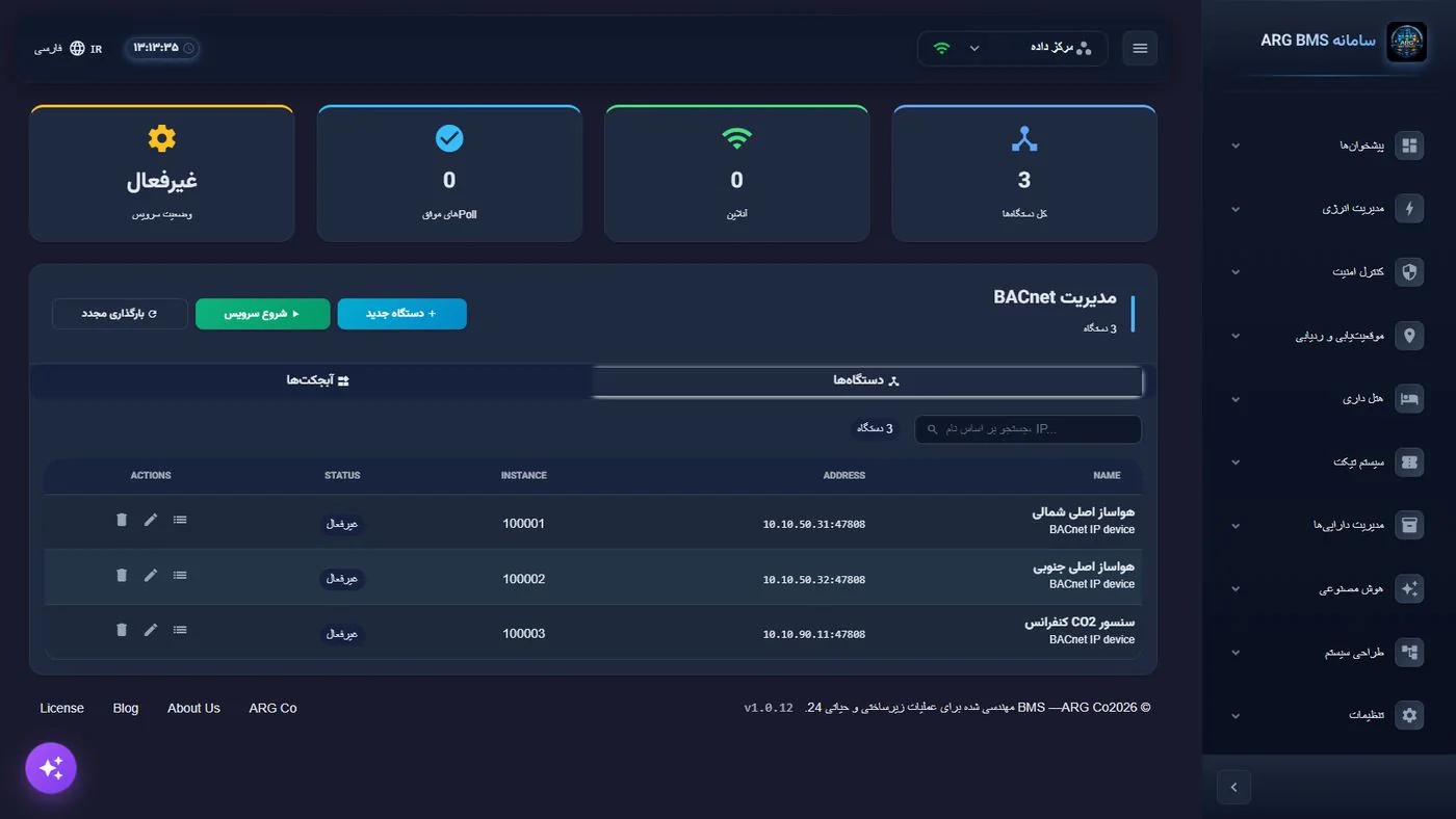 BACnet management